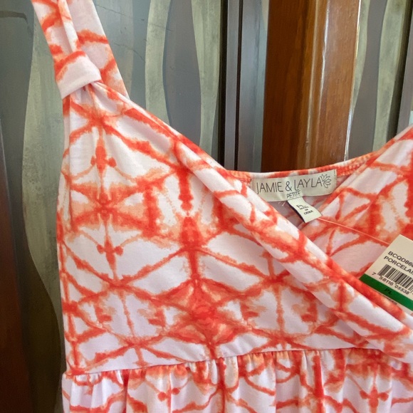 NWT Jamie & Layla Women’s Sleeveless Maxi Dress, size PL - Picture 4 of 7